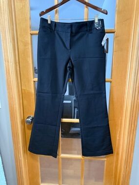 New York & Company Black Bootcut Modern Fit Pants